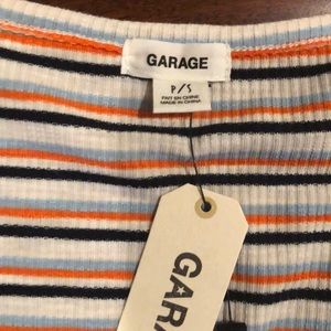 Garage Tops - NWT GARAGE Heart Breaker Tee BodyCon Henley Garage Tops - NWT GARAGE Heart Breaker Tee BodyCon Henley